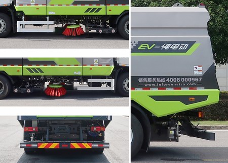 中聯(lián)牌ZBH5180TXSDFEBEV純電動(dòng)洗掃車公告圖片