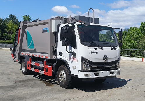 程力威牌CLW5071ZYS6SL壓縮式垃圾車(chē)公告圖片