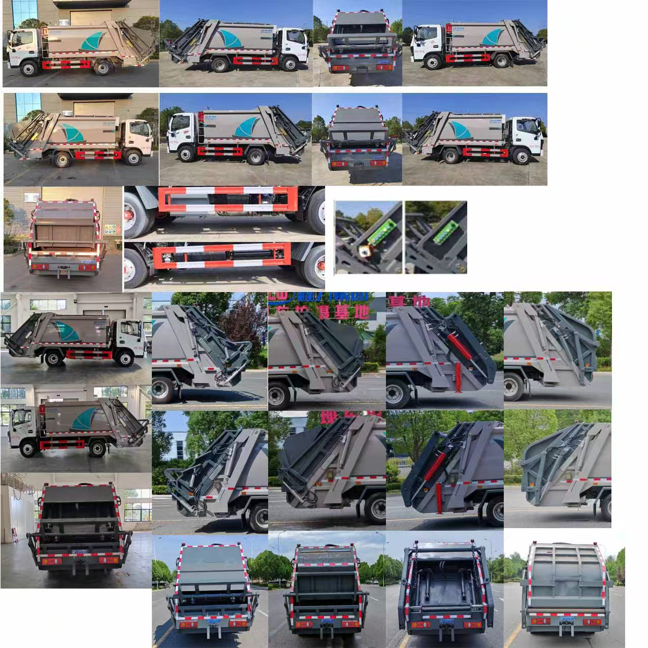程力威牌CLW5071ZYS6SL壓縮式垃圾車(chē)公告圖片