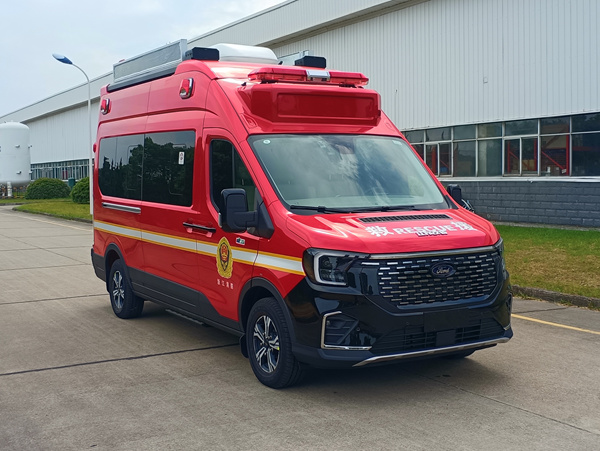 江改牌JX5045TXFTZ1500通信指揮消防車公告圖片