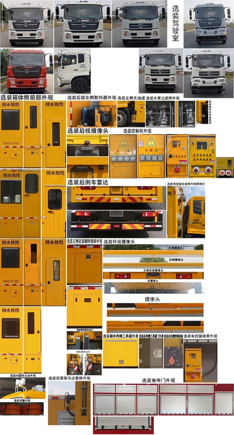 中標(biāo)牌ZBF5180TPSDHE6F大流量排水搶險(xiǎn)車(chē)公告圖片