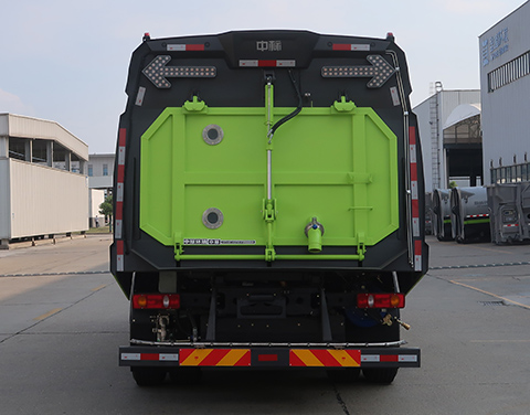 中標(biāo)牌ZBF5180TXSDFBEVF純電動(dòng)洗掃車(chē)公告圖片