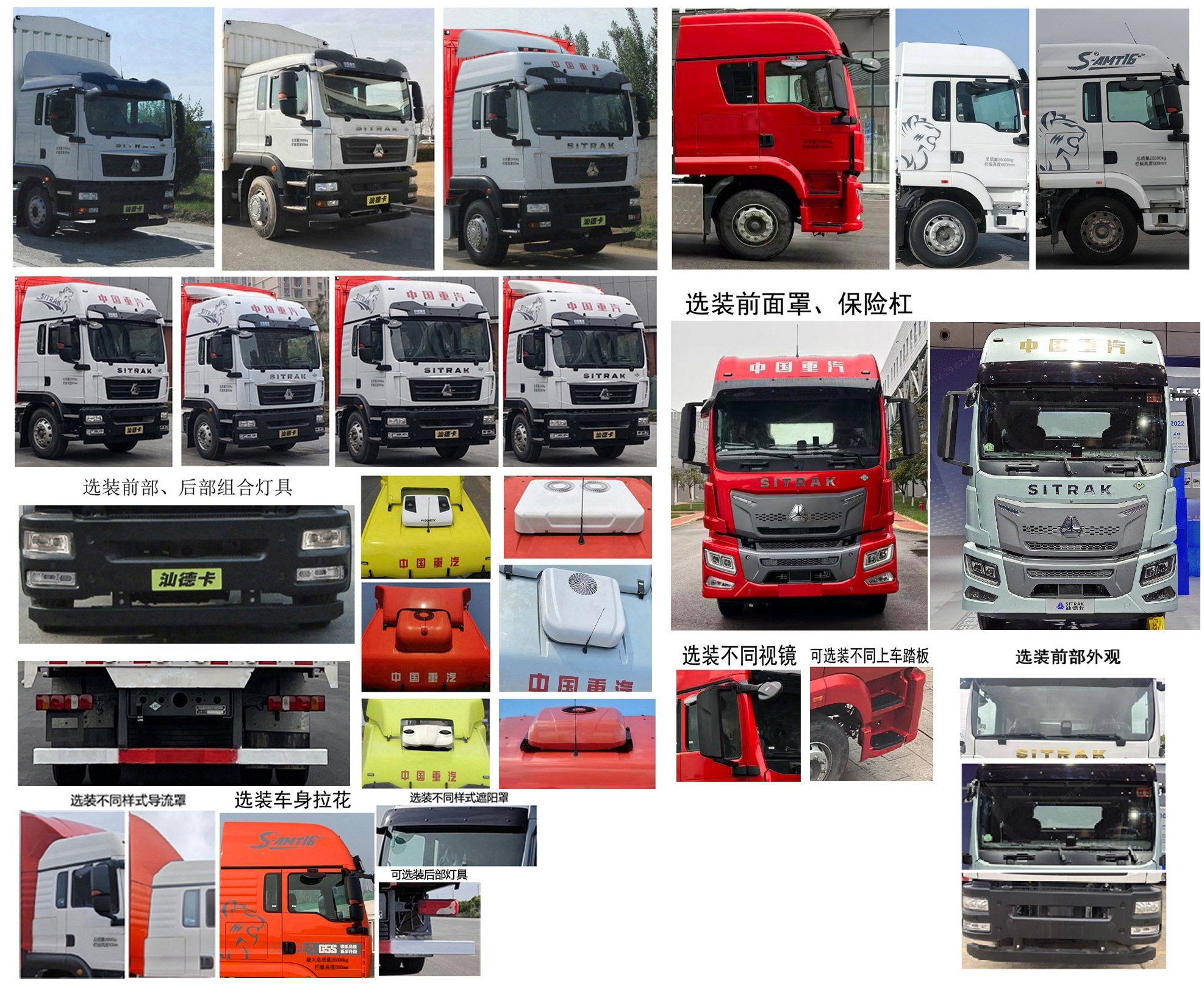 汕德卡牌ZZ5256CCYN56CGF1L倉柵式運輸車公告圖片