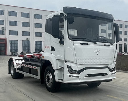 楚帝牌DCD5189ZXXBEV純電動車廂可卸式垃圾車公告圖片
