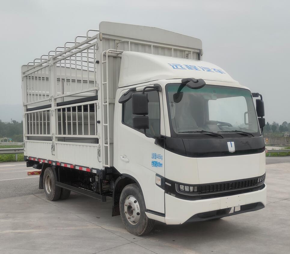 遠程牌JGL5047CCYBEVGR10純電動倉柵式運輸車公告圖片