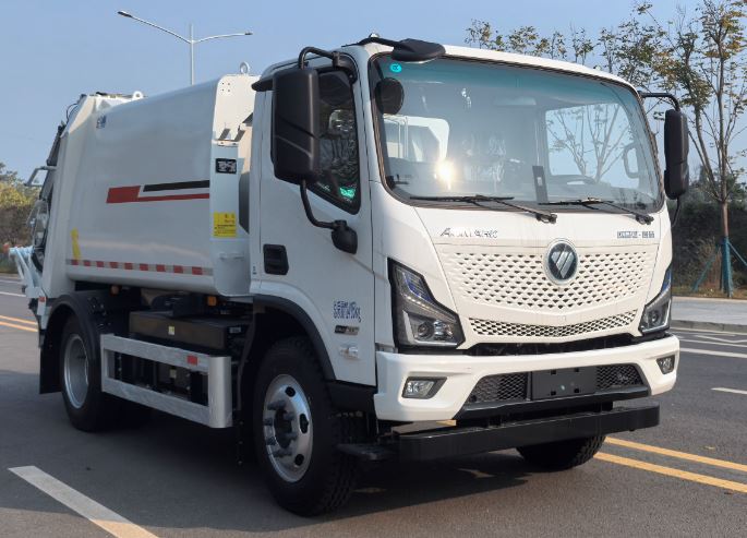 福田牌BJ5126ZYSEV-H1純電動(dòng)壓縮式垃圾車(chē)公告圖片