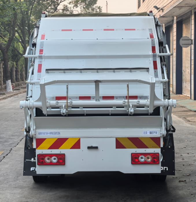 福田牌BJ5126ZYSEV-H1純電動(dòng)壓縮式垃圾車(chē)公告圖片