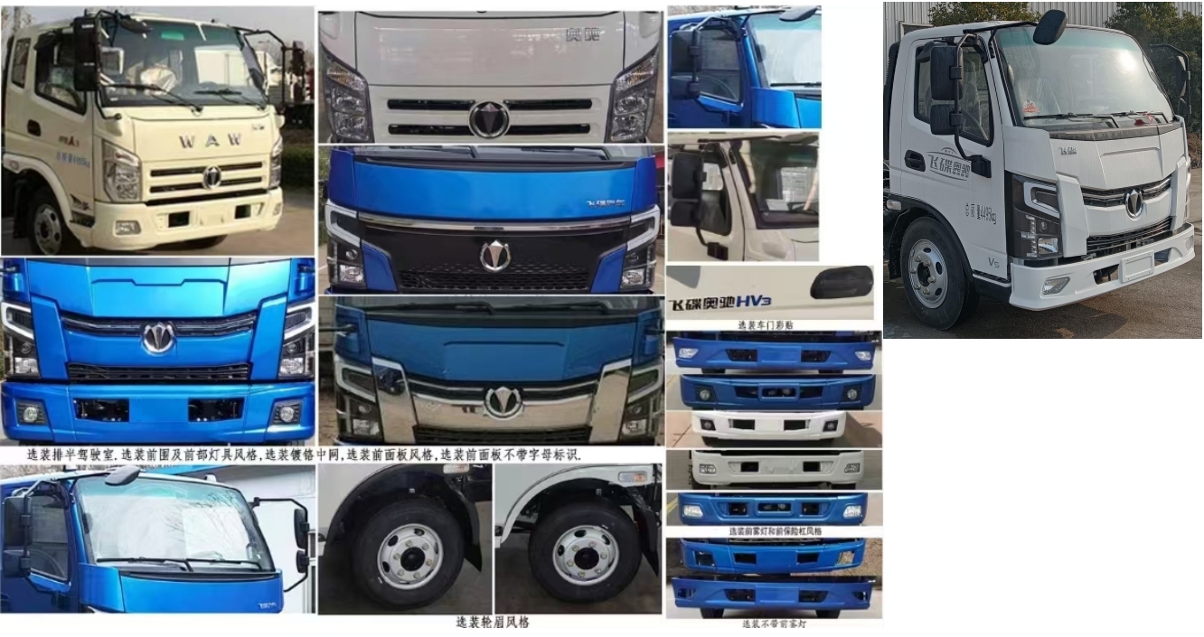 元年牌XSH5040ZXXF6DS車廂可卸式垃圾車公告圖片