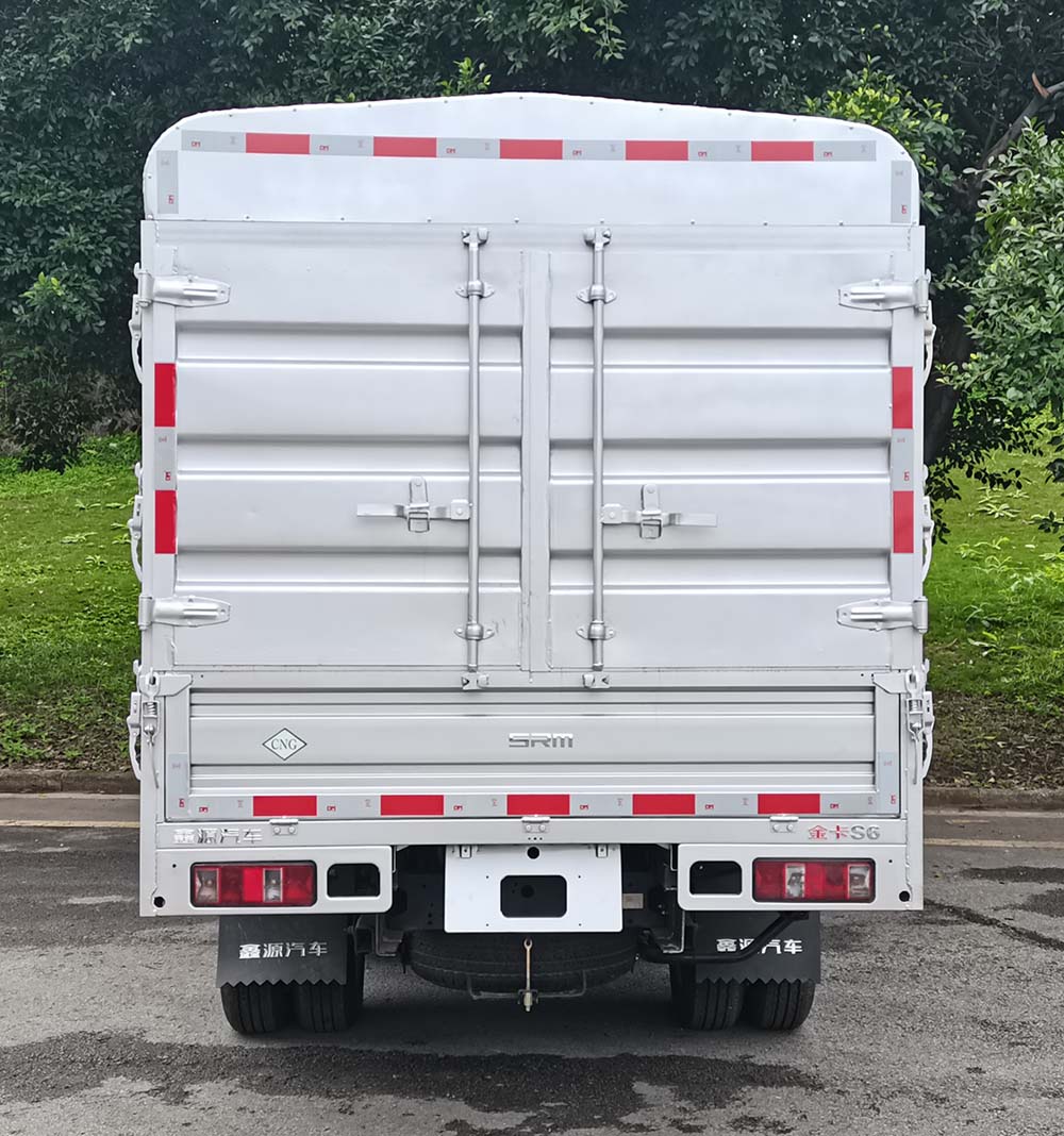 鑫源牌JKC5034CCYS6X3CNG倉柵式運輸車公告圖片