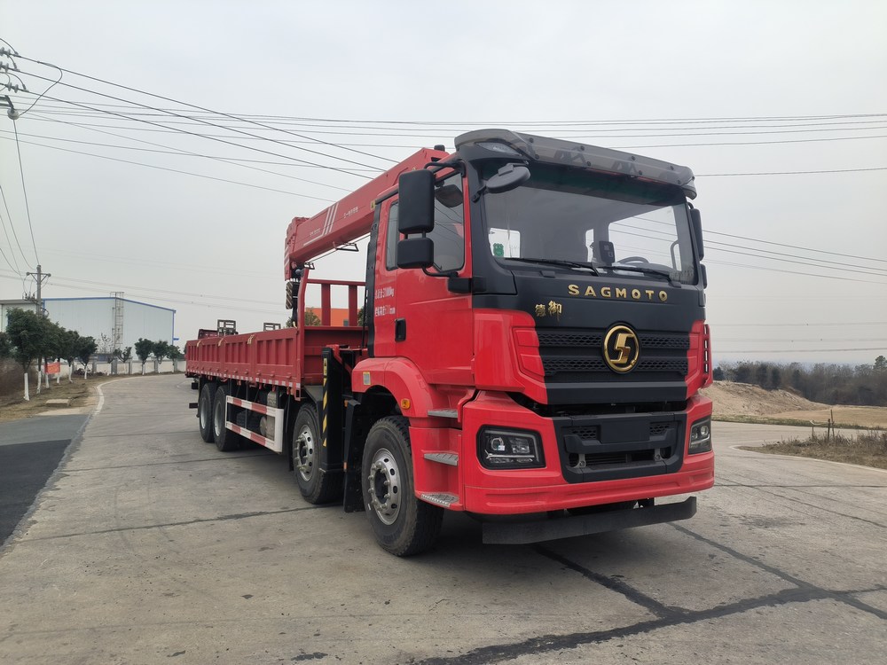 陜汽牌SX5312JSQMP64661隨車(chē)起重運(yùn)輸車(chē)公告圖片