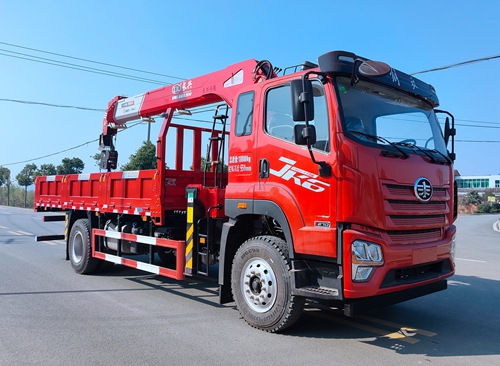 神百重工牌ABC5189JSQC6隨車起重運輸車公告圖片
