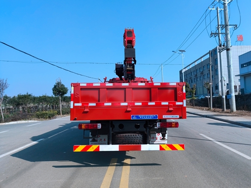 神百重工牌ABC5189JSQC6隨車起重運輸車公告圖片
