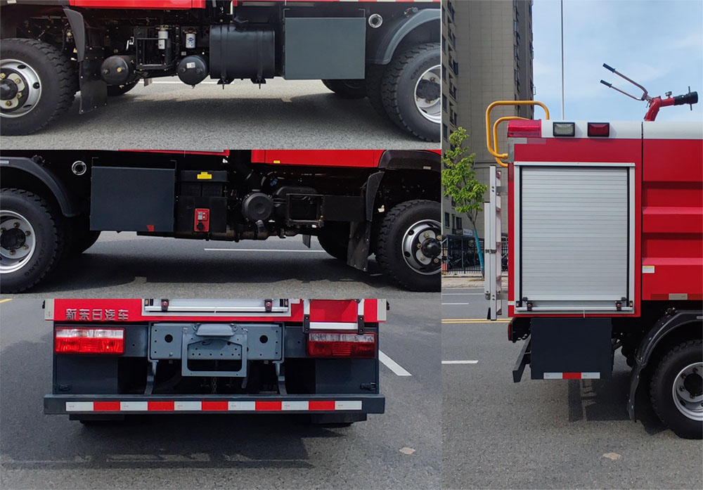 新東日牌YZR5100GXFSG35/E6水罐消防車公告圖片