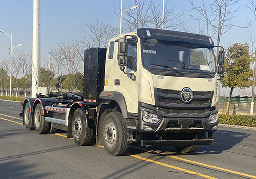 樂潔牌JLL5310ZXXBJBEV純電動(dòng)車廂可卸式垃圾車公告圖片
