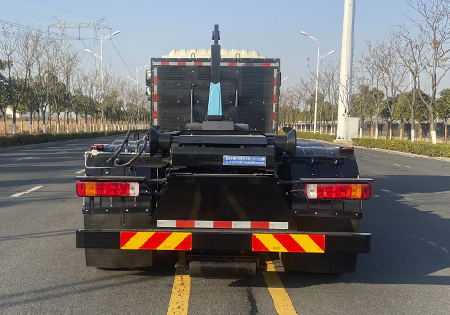 樂潔牌JLL5310ZXXBJBEV純電動(dòng)車廂可卸式垃圾車公告圖片