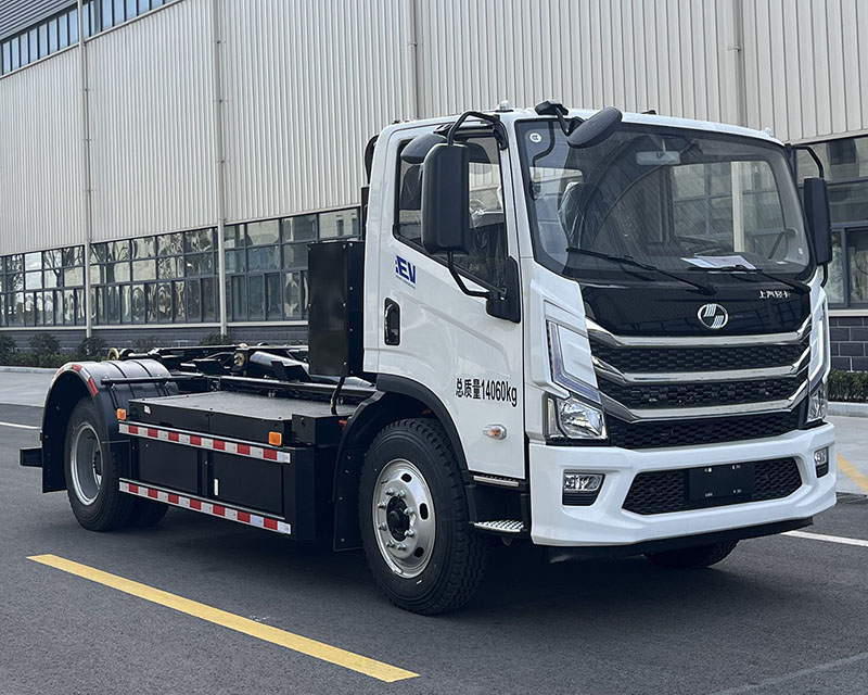 徐工牌XGH5140ZXXSBEV純電動(dòng)車(chē)廂可卸式垃圾車(chē)公告圖片