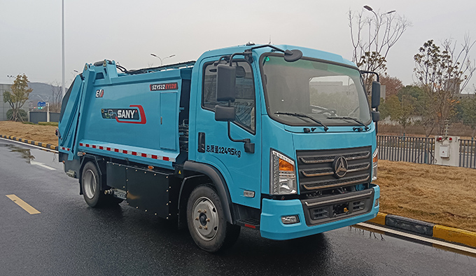 三一牌SYS5121ZYSSYCBEV純電動壓縮式垃圾車公告圖片