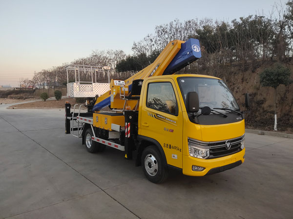 駿通牌JF5040JGKB6高空作業(yè)車公告圖片