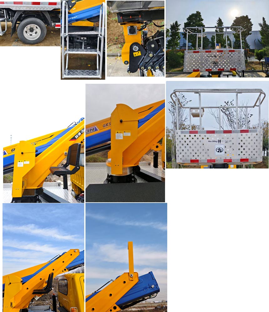 駿通牌JF5040JGKB6高空作業(yè)車公告圖片