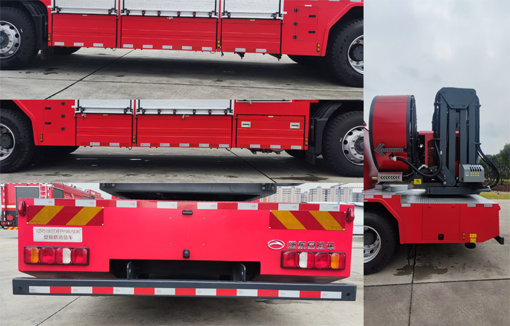 新東日牌YZR5180TXFPY98/SD6排煙消防車公告圖片