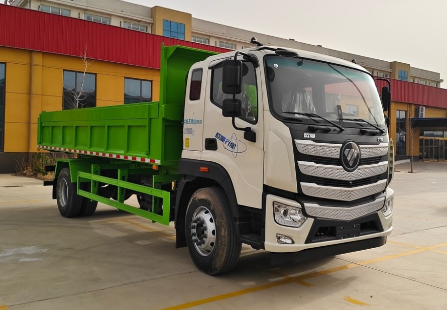 祥農(nóng)達(dá)牌SGW5180ZLJBJ6自卸式垃圾車公告圖片