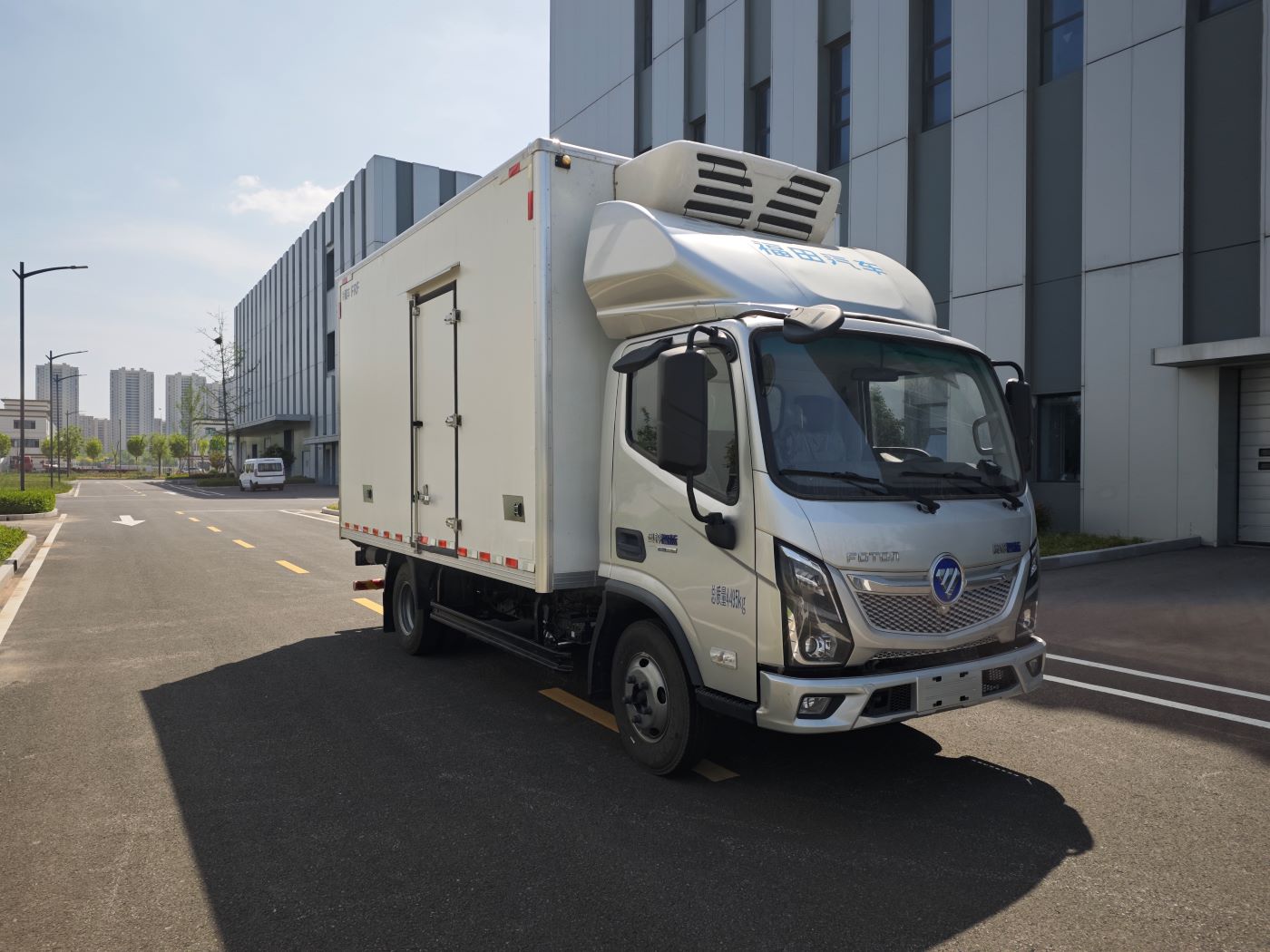 福田牌BJ5040XLCEVZ5純電動(dòng)冷藏車公告圖片