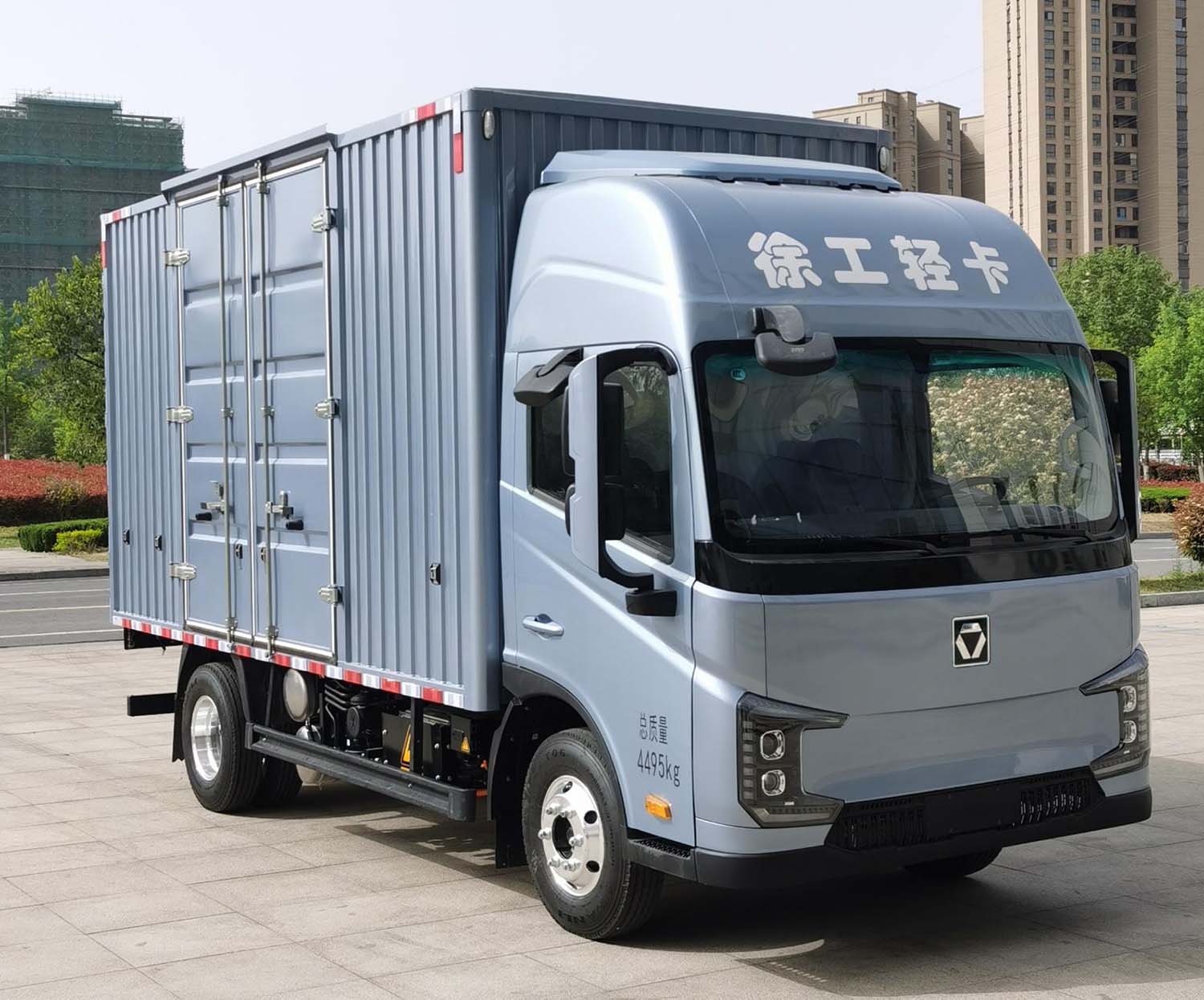 徐工牌XGA5049XXYBEVEA3純電動(dòng)廂式貨車公告圖片