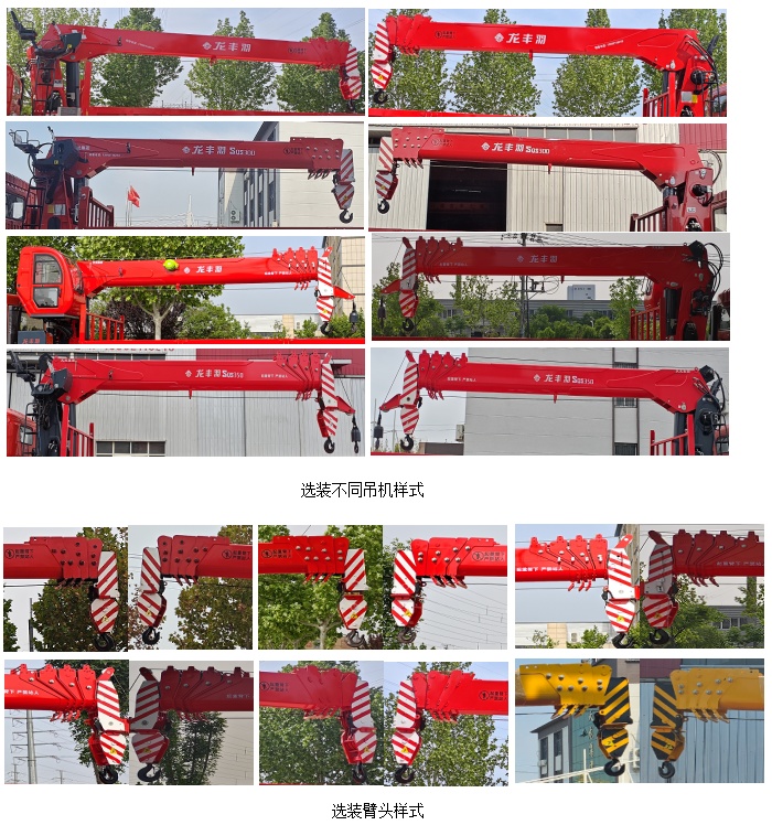 龍豐羽牌TLG5250JSQ隨車起重運輸車公告圖片