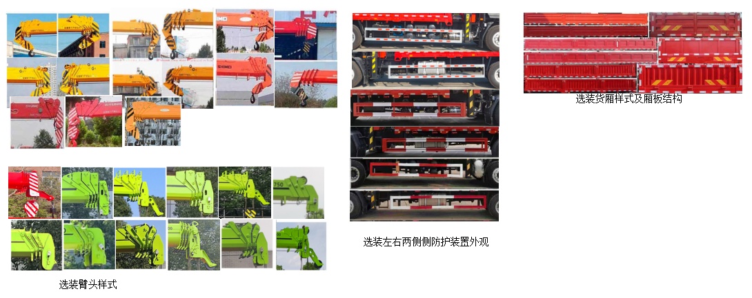 龍豐羽牌TLG5250JSQ隨車起重運輸車公告圖片