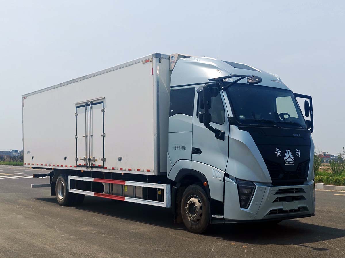 黃河牌ZZ5187XLCN711XF1冷藏車公告圖片