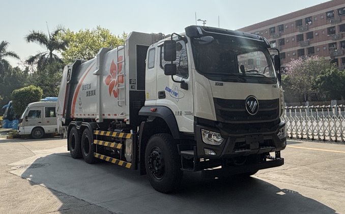 廣環(huán)牌GH5251ZYSBJ6壓縮式垃圾車公告圖片