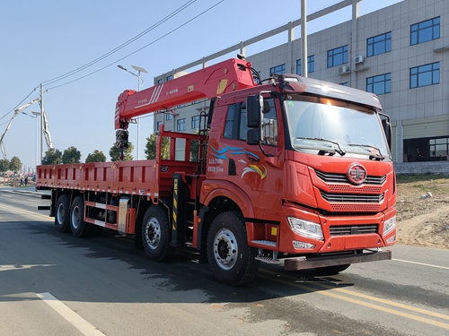 神百重工牌ABC5316JSQC6隨車起重運輸車公告圖片