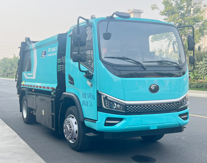 宇通牌YTZ5101ZYSD2BEV純電動壓縮式垃圾車公告圖片