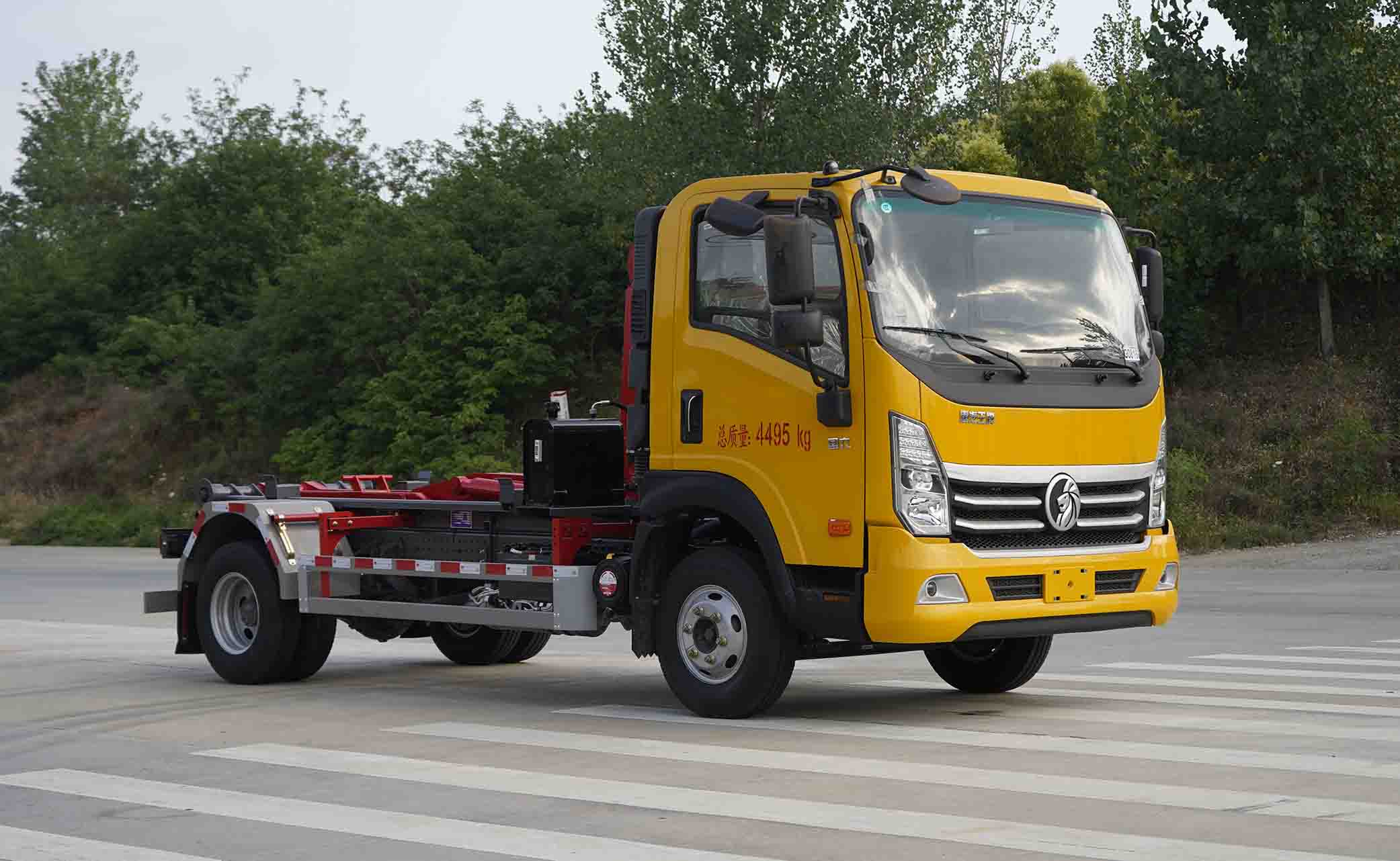 凱力風(fēng)牌KLF5042ZXXZ6車廂可卸式垃圾車公告圖片