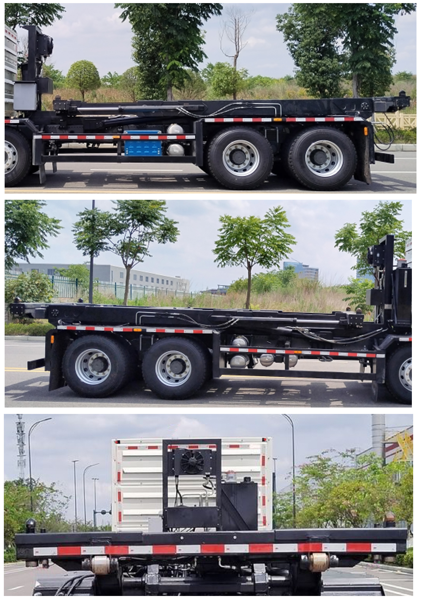 華威馳樂牌SGZ5310ZXXZZBEV純電動車廂可卸式垃圾車公告圖片