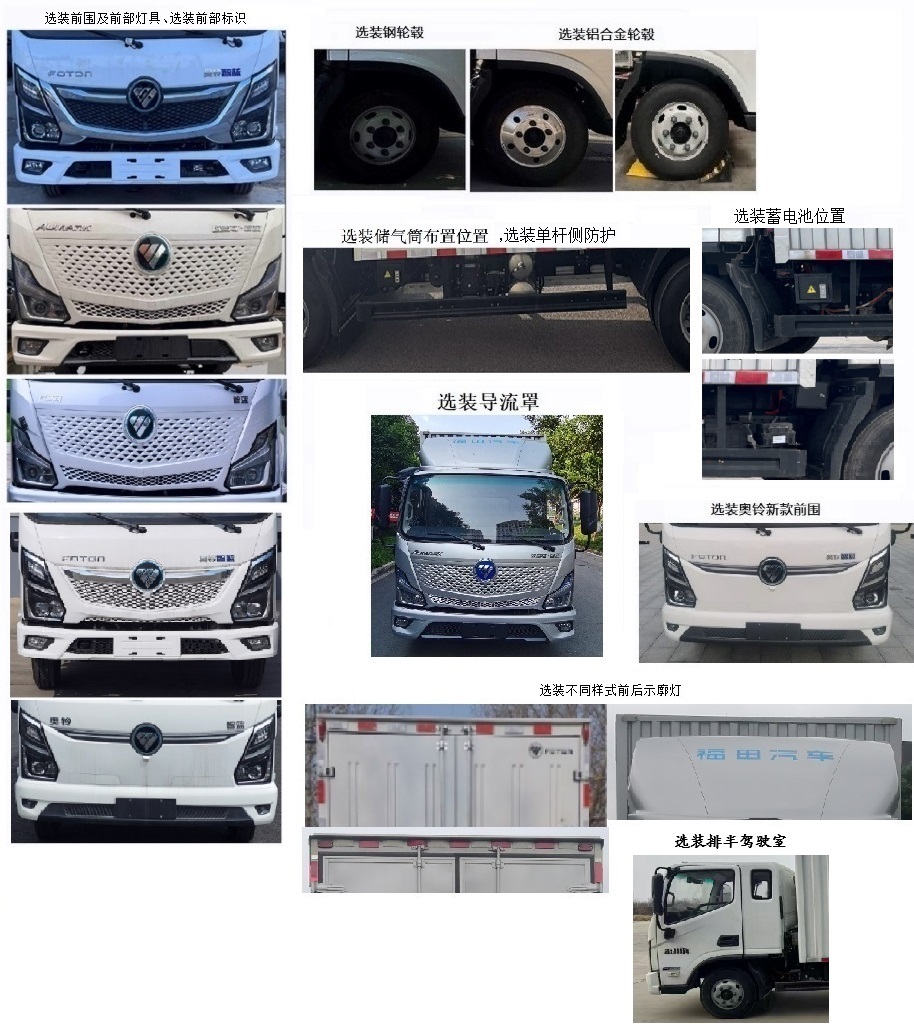 福田牌BJ5098XXYEV1纯电动厢式货车公告图片