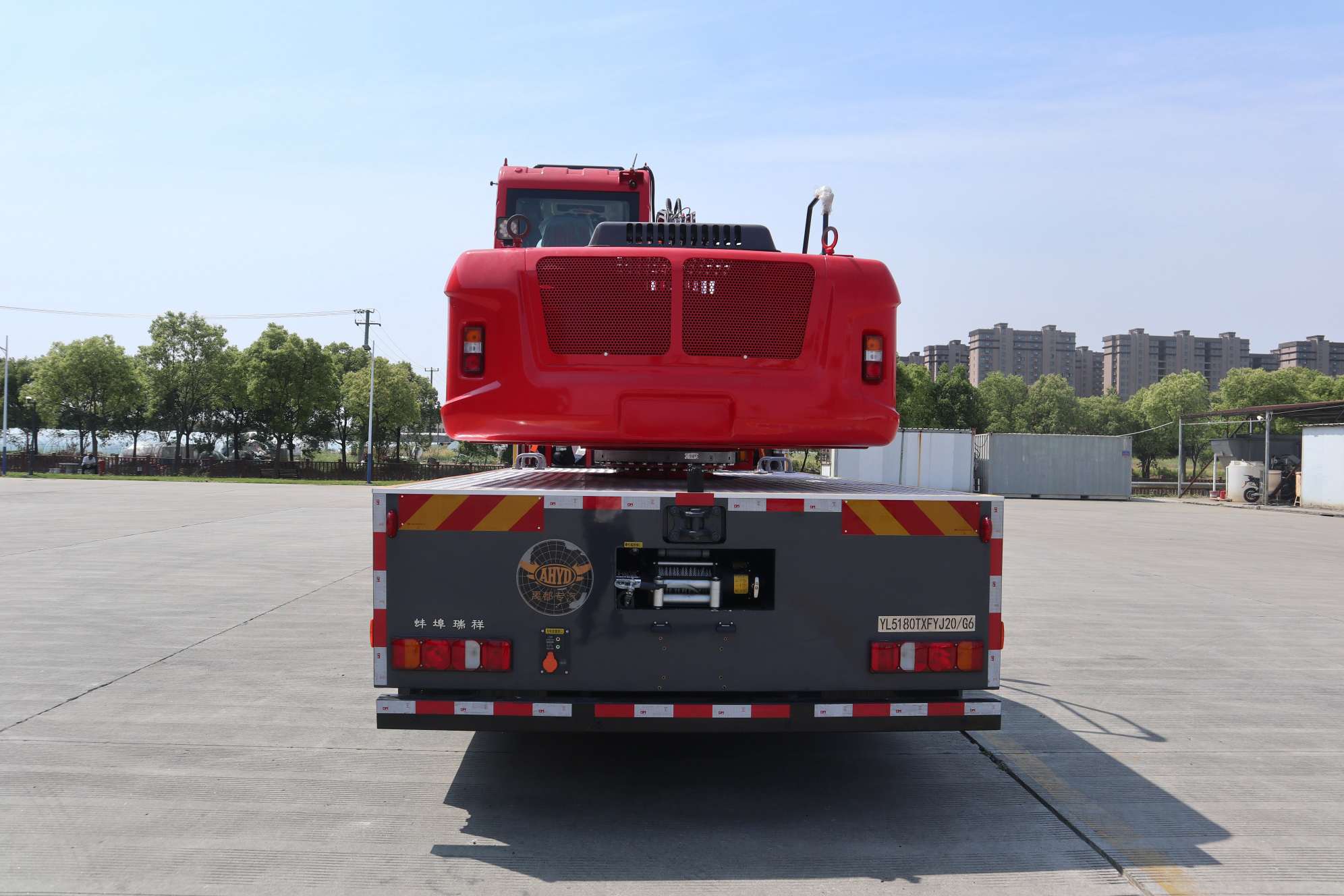 禹都牌YL5180TXFYJ20/G6應(yīng)急救援消防車公告圖片