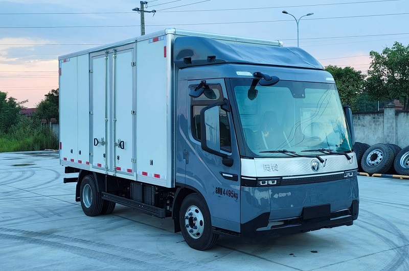 福田牌BJ5049XXYEVC純電動(dòng)廂式貨車公告圖片