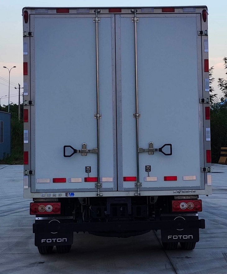 福田牌BJ5049XXYEVC純電動(dòng)廂式貨車公告圖片