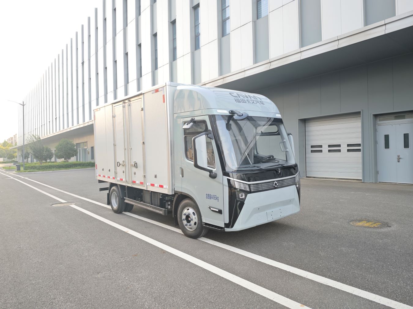 福田牌BJ5040XXYEVZB純電動廂式貨車公告圖片