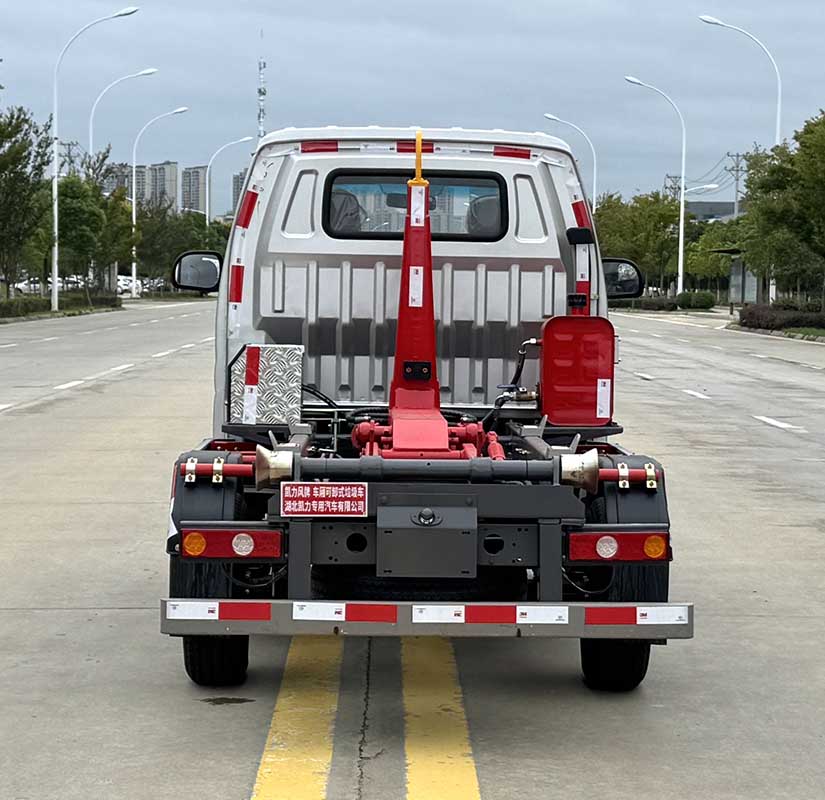 凯力风牌KLF5031ZXXE6车厢可卸式垃圾车公告图片