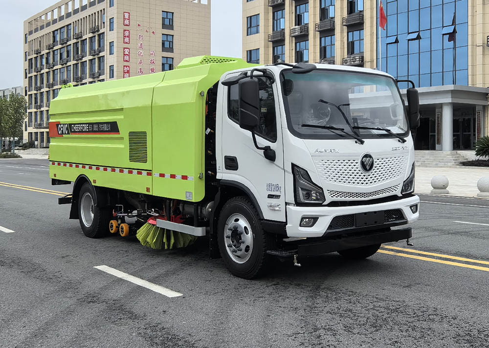 長(zhǎng)灃牌CFC5128TXSBJBEV純電動(dòng)洗掃車(chē)公告圖片