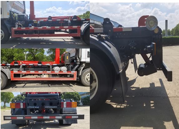 躍進牌SH5043ZXXVEDCMZ6車廂可卸式垃圾車公告圖片