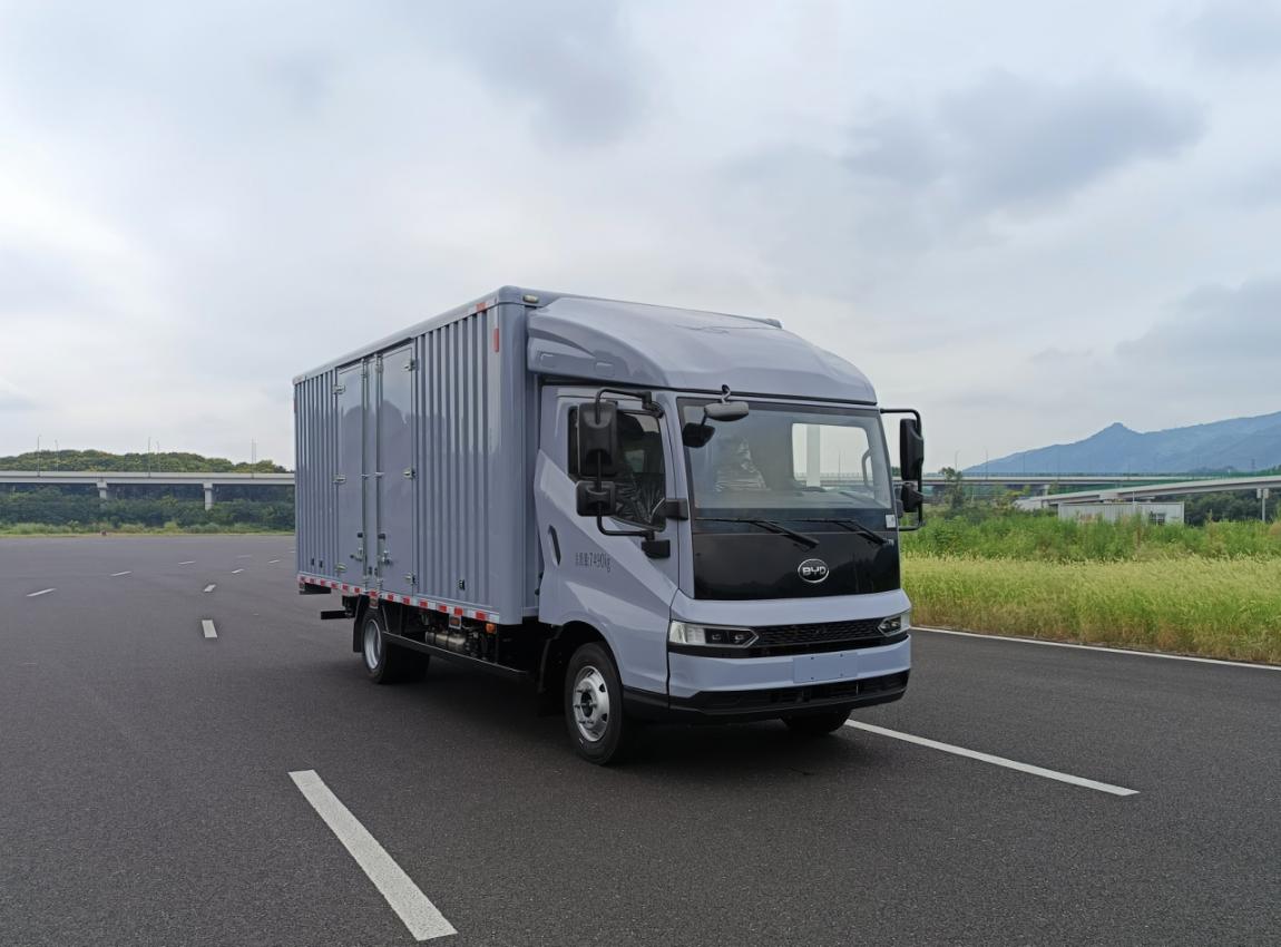 比亞迪牌BYD5072XXYBEV2純電動廂式貨車公告圖片