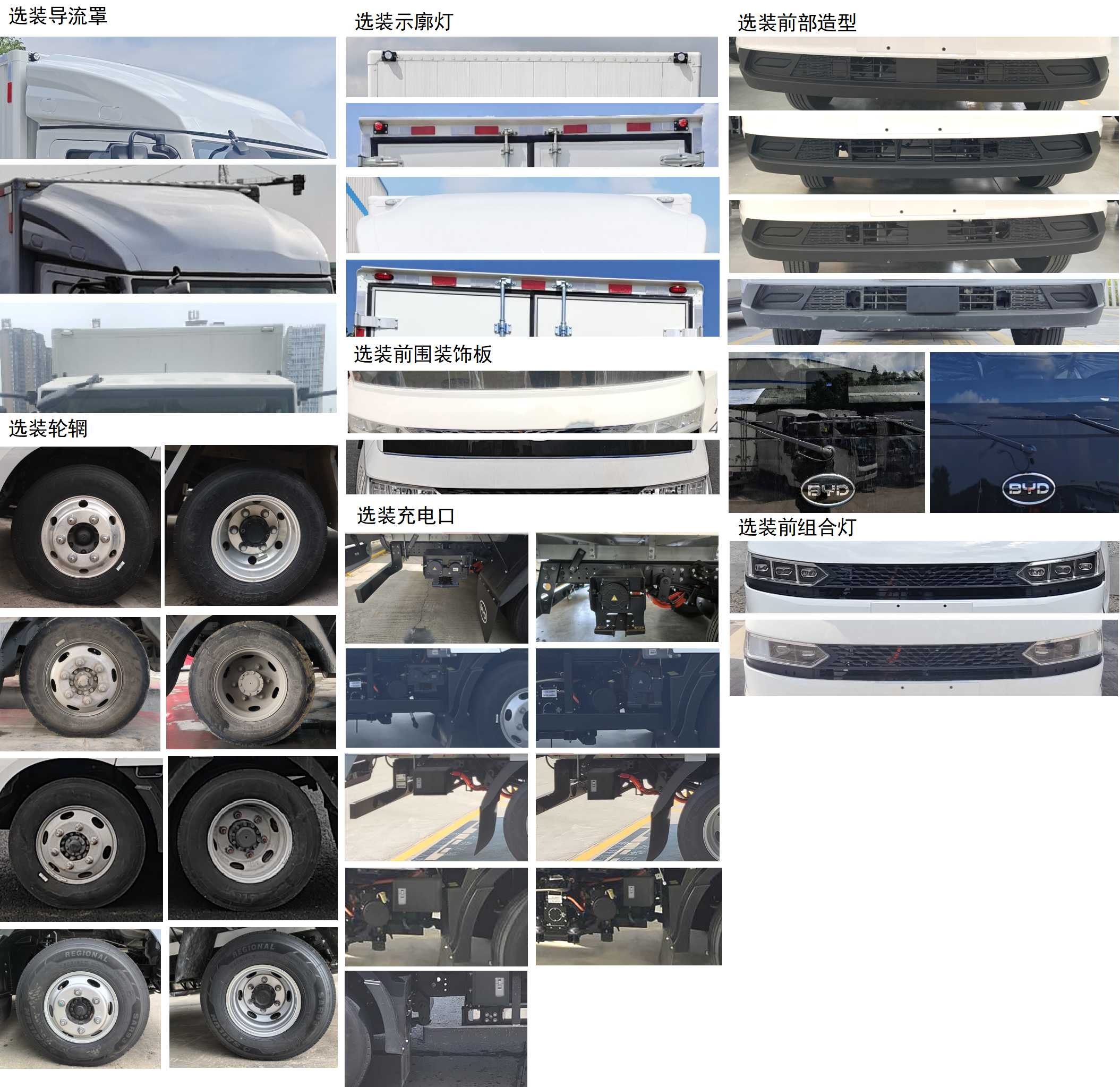 比亞迪牌BYD5072XXYBEV2純電動廂式貨車公告圖片