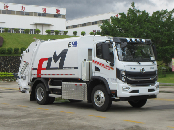 福龍馬牌FLM5120ZYSDTBEVK純電動壓縮式垃圾車公告圖片
