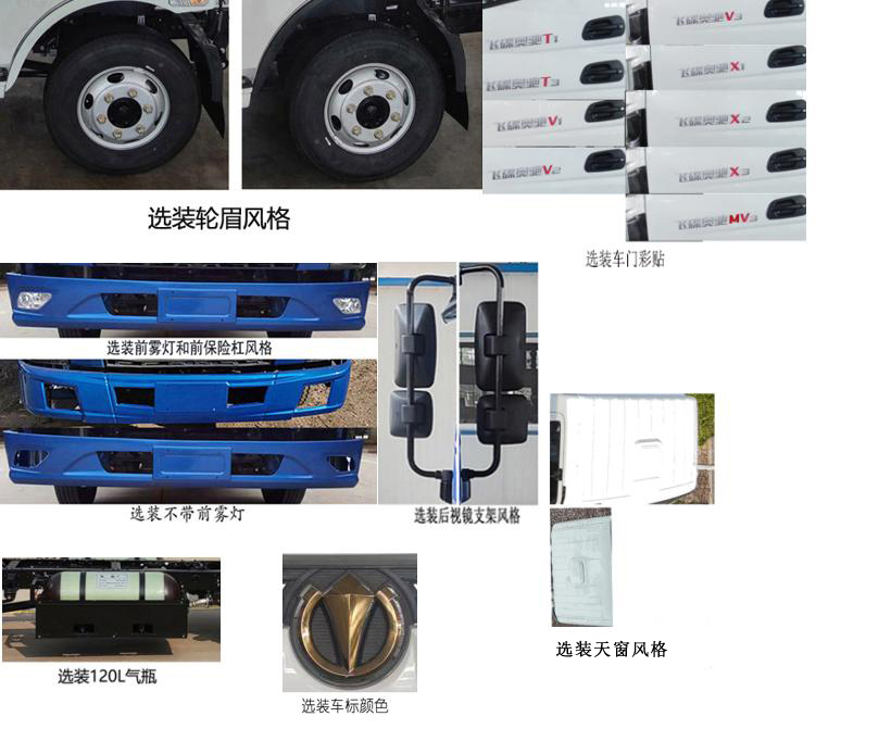 柯牛牌JXC5042ZKXFD6車廂可卸式汽車公告圖片