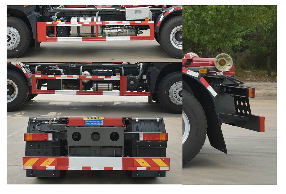 昱曦牌CHN5255ZXXEQ6車廂可卸式垃圾車公告圖片