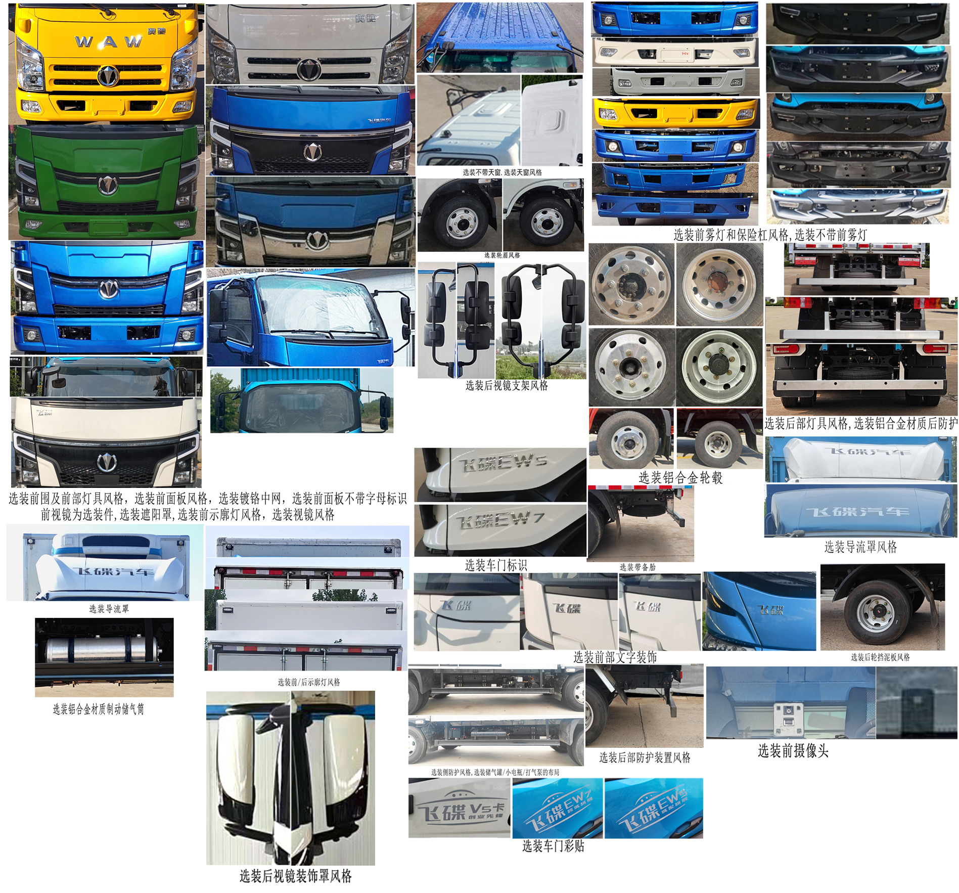飞碟牌FD5044XLCW63BEV-1纯电动冷藏车公告图片