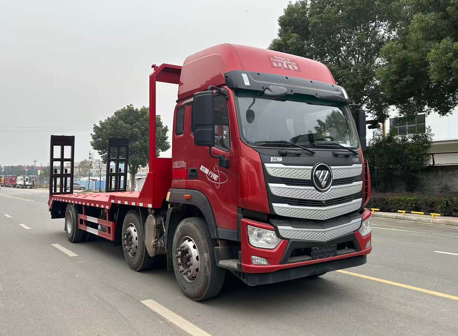歐曼牌BJ5251TPBY6HPS-02平板式貨車公告圖片